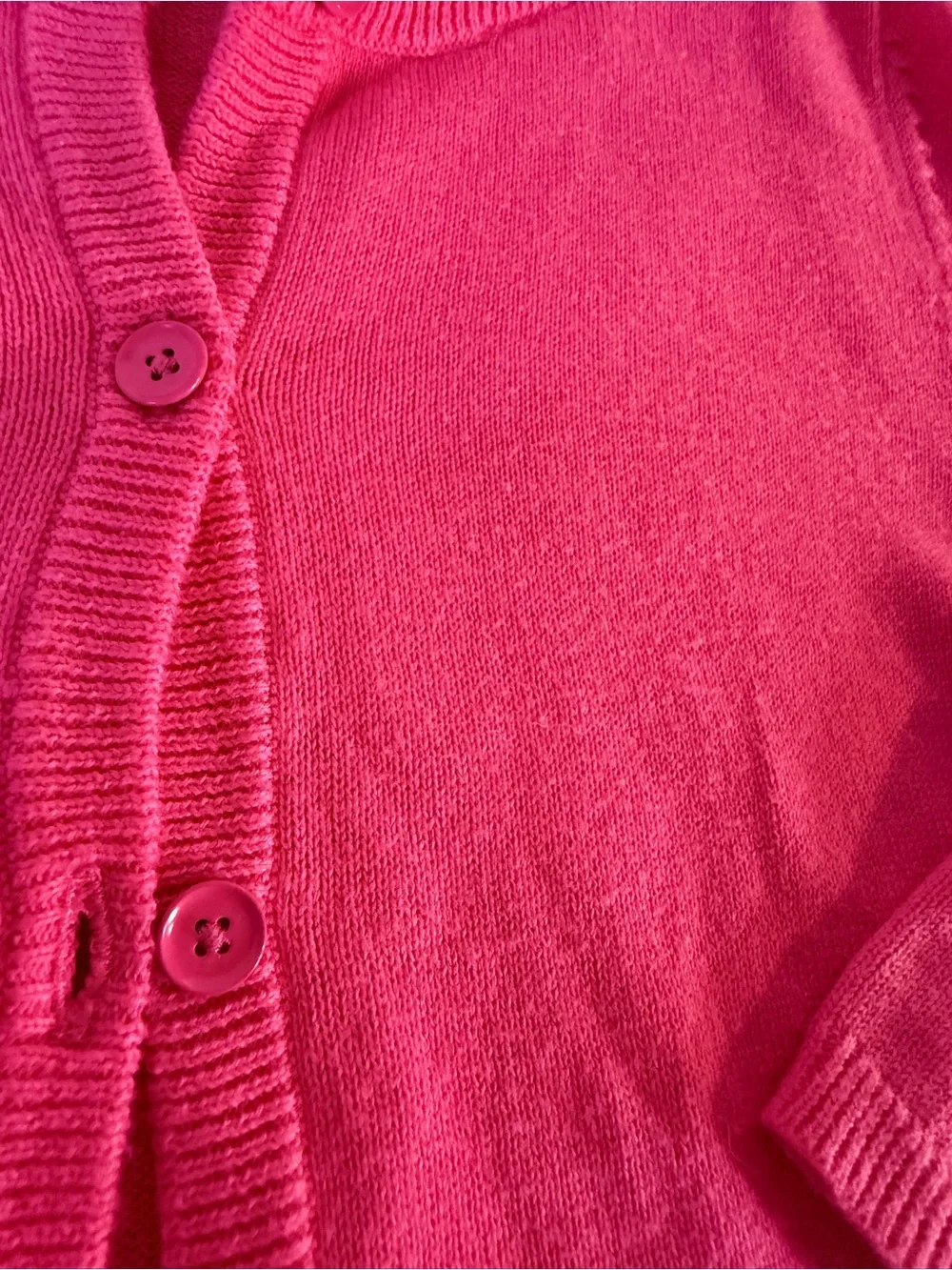 Gap hot pink toddler cardigan